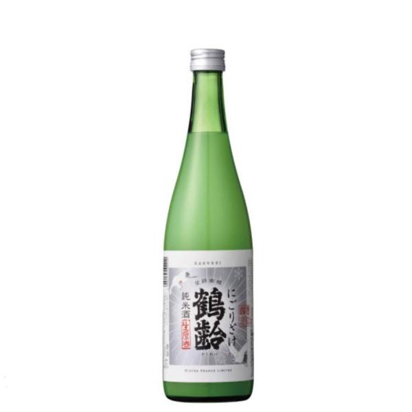 日本酒　お歳暮　鶴齢　純米 活性にごり生原酒　720ml　限定