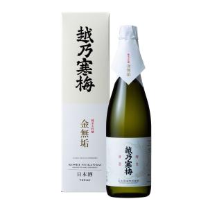 日本酒　贈り物　越乃寒梅　金無垢　純米大吟醸　1800ml　年１回限定出荷