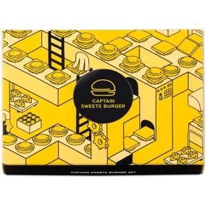 キャプテンスイーツバーガーセット 16個　※チーズチョコレートバーガー・ストロベリーバーガーが各同数