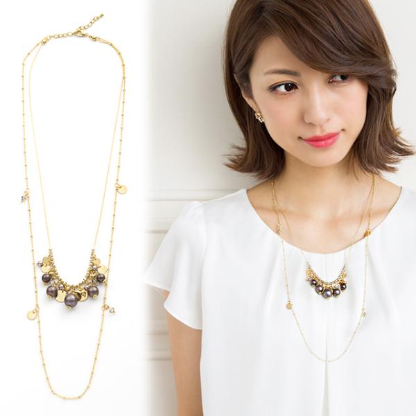 アウトレット★返品交換不可 パールネックレス/パール/ネックレス/アクセサリー/レディース/女性用/...