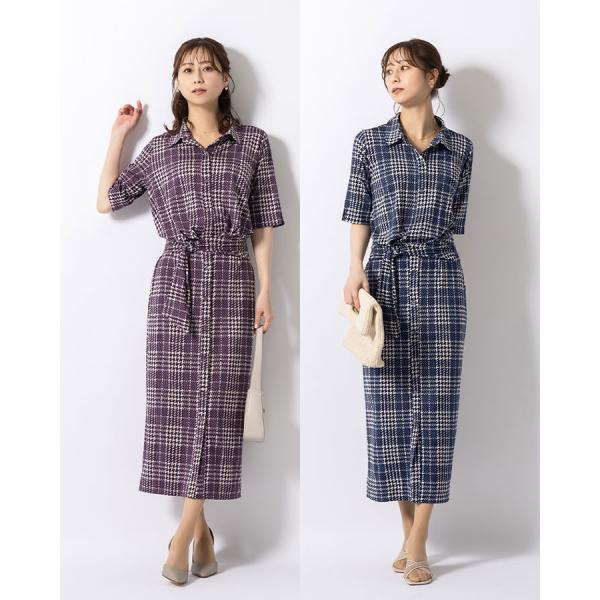 ワンピース ケイト ロング丈シャツワンピース opsw11a-070001 きれいめ 30代 40代...