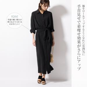 シャツワンピース opsw9-050001 ロ...の詳細画像5