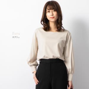 2WAYブラウス レディース パフスリーブ 無...の詳細画像2