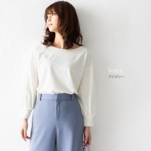 2WAYブラウス レディース パフスリーブ 無...の詳細画像3