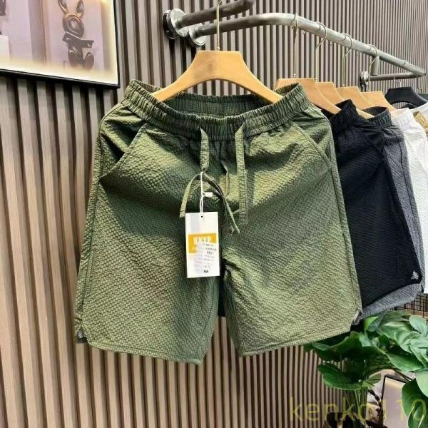 【送料無料】サマー新作 人気カジュアルショーツ 男性用アウター サウザーサッカー柄 ファッショナブル...