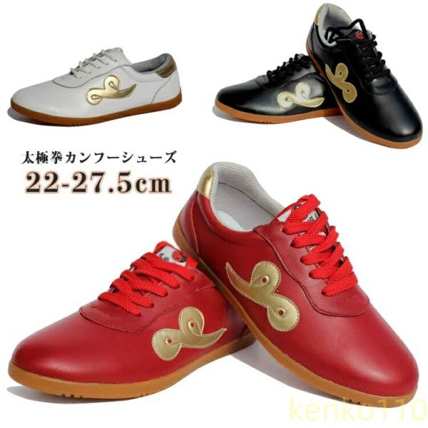 【送料無料】太極拳靴 太極拳 カンフーシューズ 太極拳シューズ レザー シューズ カンフー靴 功夫靴...