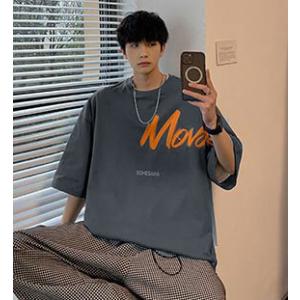 【送料無料】Tシャツ メンズ ビッグシルエット オーバーサイズ バックプリント 韓国ファッション ス...
