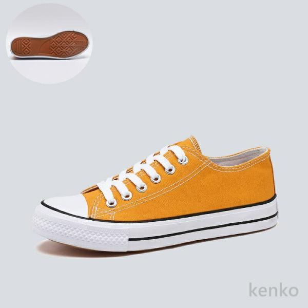 【送料無料】スニーカー レースアップ ローカット メンズ レディース カジュアルシューズ キャンバス...