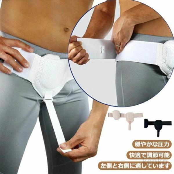 【送料無料】クッション スポーツヘルニア 男女兼用 シングル ダブル ヘルニアベルト 鼠径ヘルニア ...