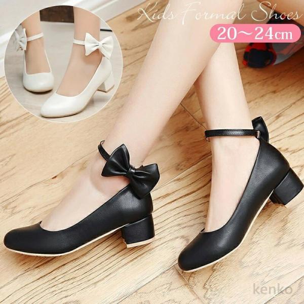 【送料無料】フォーマルシューズ フォーマル靴 女の子 ヒール 靴 子供靴 女の子 キッズ ピアノ 発...