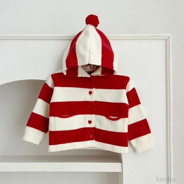 【送料無料】クリスマスセーター キッズ セーター ニット フード付き 子供服 キッズ ベビー 長袖 ...