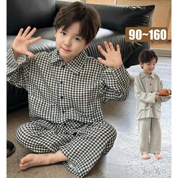 【送料無料】春服  秋服 冬 可愛い 子供服   パジャマ キッズ 男の子 綿100％ 長袖 春 夏...
