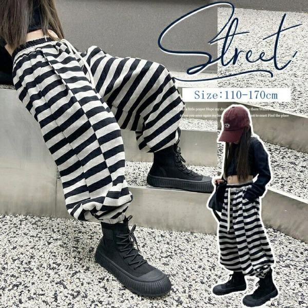 【送料無料】ファッション  ラインパンツ キッズ 男の子 女の子  スウェットパンツ 韓国子供服 長...