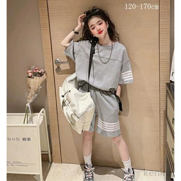 【送料無料】子供服 セットアップ キッズ  女の子 男の子 上下セット 韓国 ジュニア  スポーツウ...