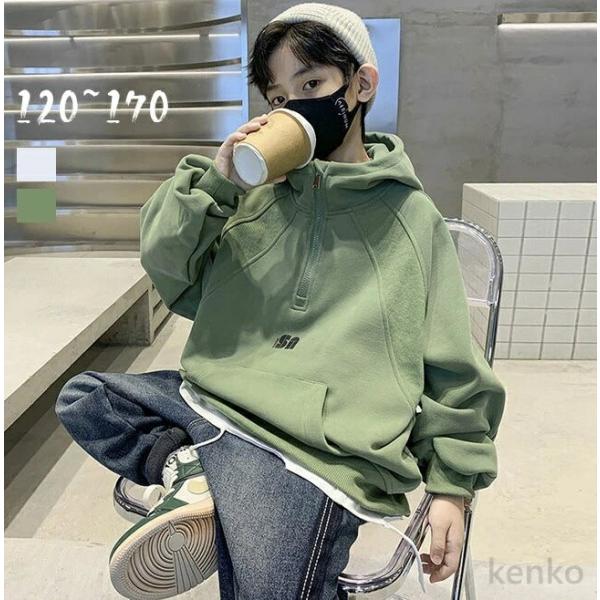 【送料無料】パーカー キッズ 男の子 子供服   プリントパーカー  プルパーカー  スウェット ス...