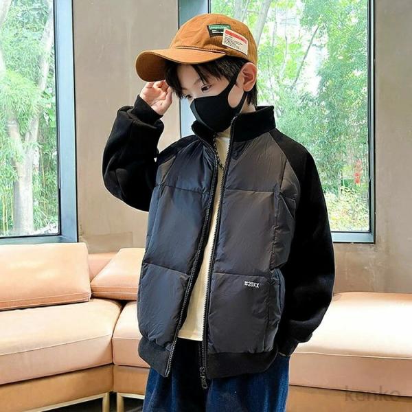 【送料無料】ファッション トップス 中綿コート スウェット ジップパーカー 子供服 キッズ ベビー ...