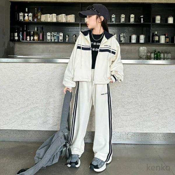 【送料無料】子供服 セットアップ キッズ スウェット 上下セット ジャージ 女の子 スウェット パー...