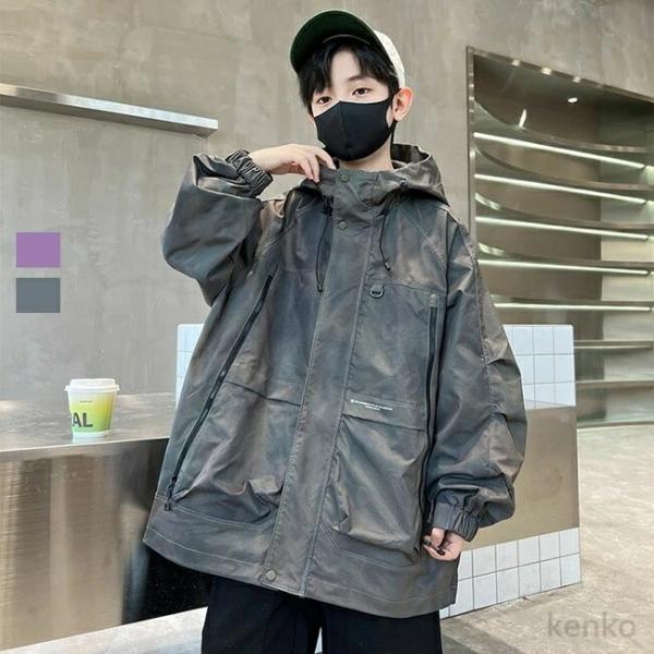 【送料無料】キッズ  パーカー マウンテンパーカー ウインドブレーカー ジャケット トップス アウタ...