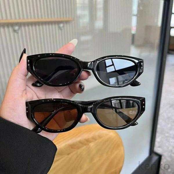 【送料無料】サングラス キャッツアイ レディース メンズ レトロ 紫外線対策 UV375 日焼け防止...