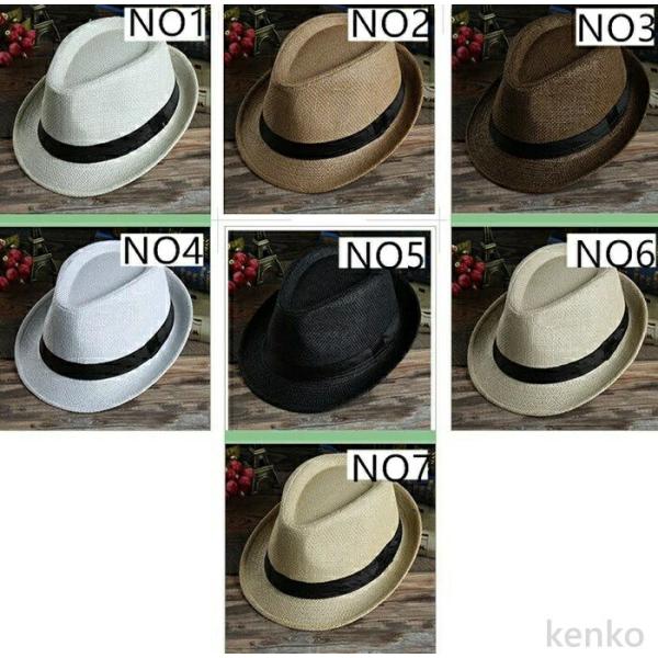 【送料無料】帽子 麦わら帽子 メンズ UVカット ハット 春 夏 男性用 ストローハット 春夏 UV...