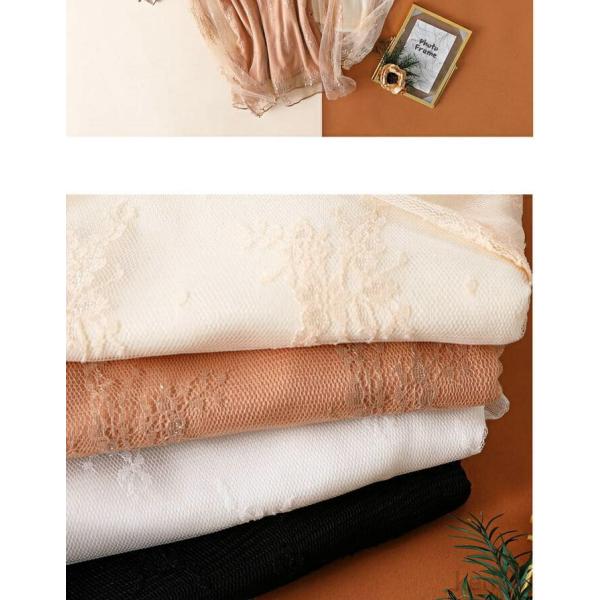 【送料無料】ブラウス 長袖 総レース 立ち襟 レース シアートップス レースブラウス シースルー シ...