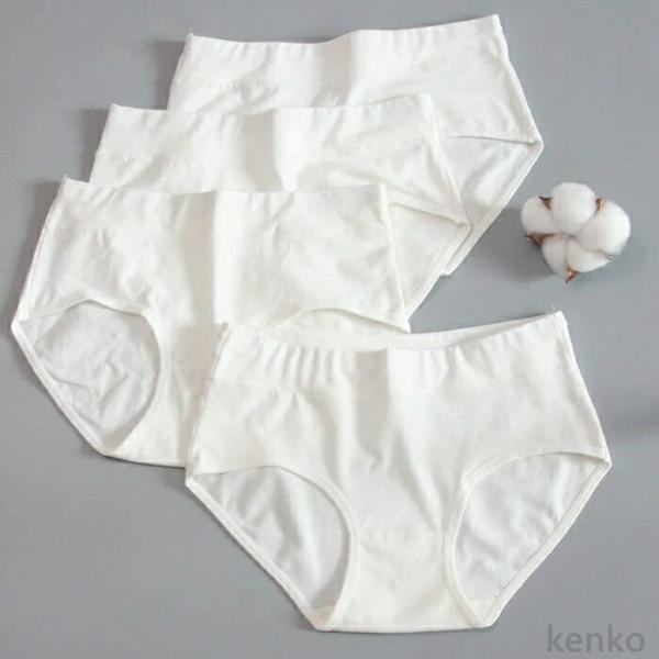 【送料無料】ホワイトショーツ 3枚セット パンティ 下着 インナー パンツ 白 コットン 可愛い レ...