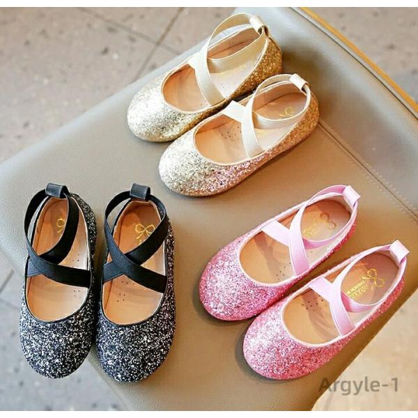 女の子 キッズ 子供靴 子ども こども バレエシューズ パンプス ピアノ発表会 ジュニア 女児 シュ...