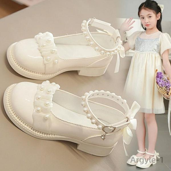 女の子 キッズ 子供靴 パンプス ドレスシューズ 蝶結び付き ピアノ発表会 ジュニア 女児 シューズ...