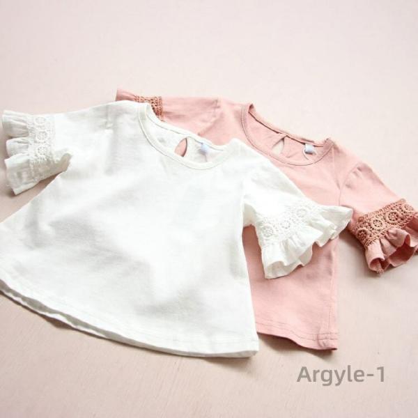 キッズ  子供服 女の子 夏服 韓国子供服 リゾートトップス Ｔシャツ半袖 Ｔシャツキッズ 子供服 ...