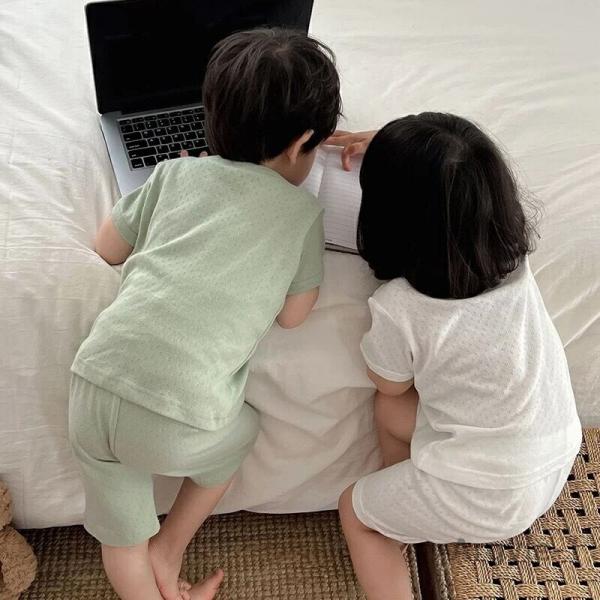 子供服 パジャマ キッズ 女の子 上下セット おしゃれ ルームウエア キッズ 春 夏 長袖 ベビー服...