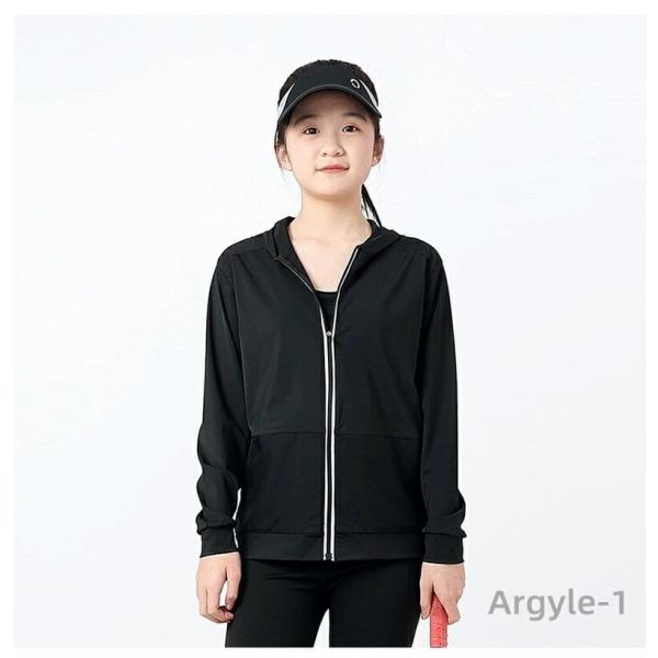 ビーチ 薄手 涼しい 長袖 体型カバー 夏用 水陸両用 パーカー 女の子 120-160cm キッズ...