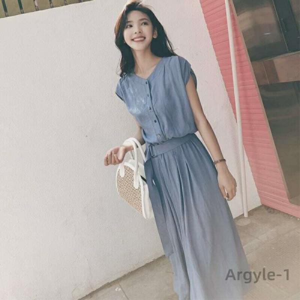 ワンピース ロングワンピース シャツワンピース シャツ ブラウス ワンピ シャツワンピ ロング マキ...