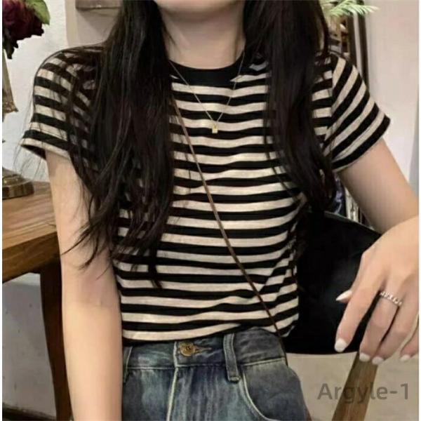 Tシャツ レディース uネック 半袖 シャツ カジュアル インナー トップス カットソー おしゃれ ...