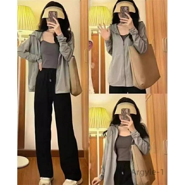 レディース 接触冷感 コート 長袖薄手 体型カバーオフィス 冷房対策 日焼け防止 夏 アウター 長袖...