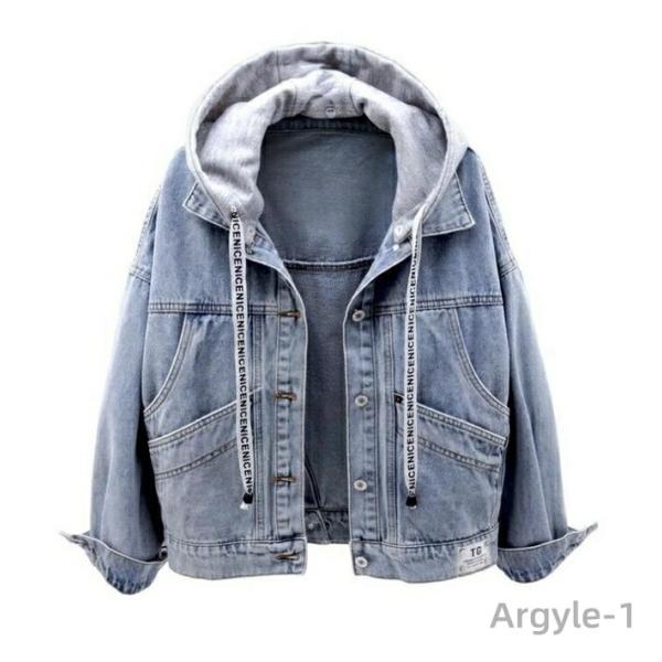 パーカージャケット レディース  Gジャン アウター 長袖 ショート丈 コート ヴィンテージ風  無...