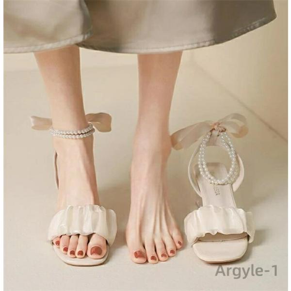 レディース チャンキーヒール ストラップサンダル 太ヒール スクエアトゥ 靴 歩きやすい  サンダル...