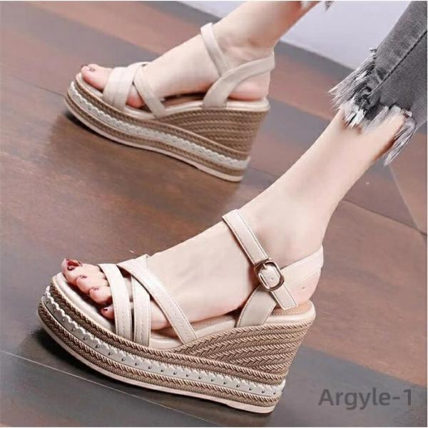 サンダル 美脚 厚底 ストラップ ベルトサンダル レディース 靴 歩きやすい 通勤用 仕事  おしゃ...