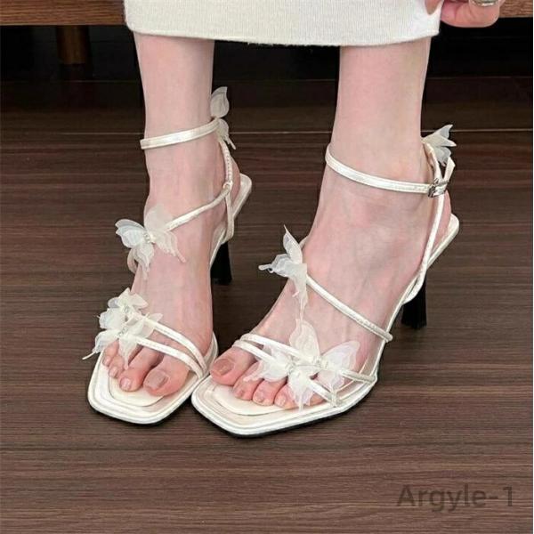 レディース アンクル ストラップ サンダル ミドルヒール 靴 歩きやすい  サンダル カジュアル き...