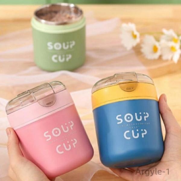 通勤 お弁当 小 学生 スープカップ 大人 通学 スープ ステンレス 保温スープジャー 小さめ 男性...