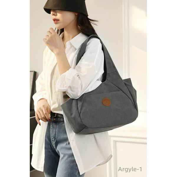 トートバッグ レディース キャンバスバッグ 帆布 バッグ 肩掛けバッグ ハンドバッグ マザーズバッグ...