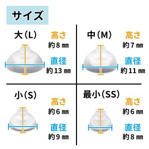 イヤーチップ 2個入【Mimitakara 集...の詳細画像3