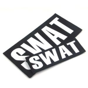 SWAT パッチ(21x10.5cm,15x5cm2枚1組)ミリタリー装備 メール便 ネコポス可 ス...