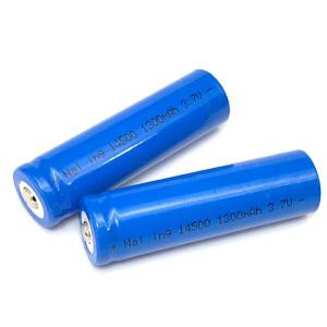単三型3.7v 14500型　リチウムバッテリー 充電電池 2個