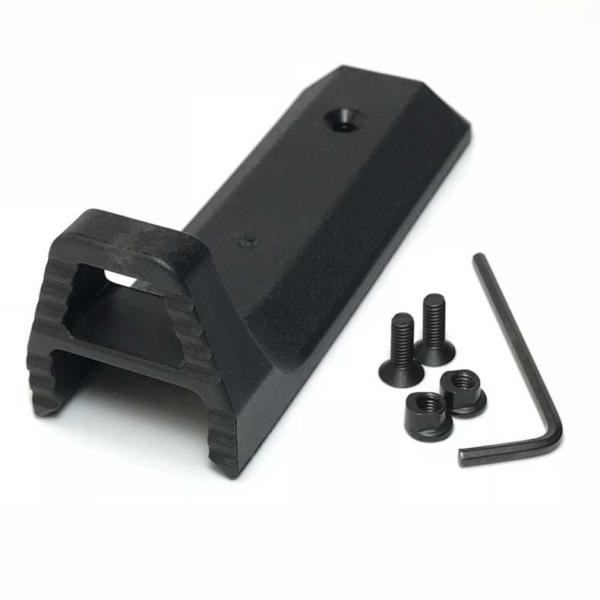 Keymodレール対応強化ポリマー樹脂製 ハンドストップ＆バリケードストップ