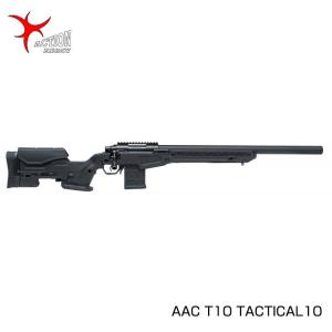 ActionArmy アクションアーミー AAC T10 TACTICAL10 エアーコッキングライフル BK VSR10 対象年齢18歳以上 送料無料｜mimiy