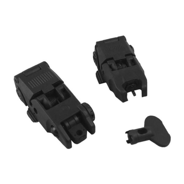 MPtype MBUS バックアップサイト フロントサイト リアサイトセット 無刻印 BK カスタム...