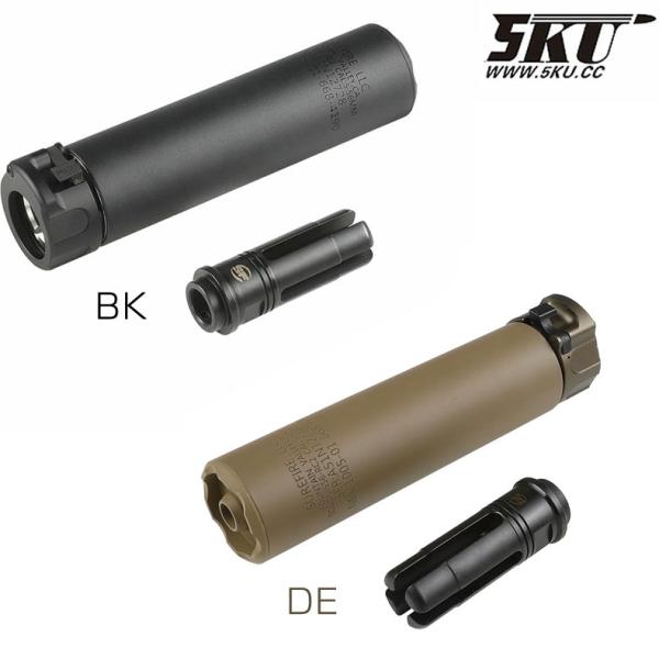 5KU SF SOCOM556-RC2タイプ サプレッサー サイレンサー フラッシュハイダーセット ...