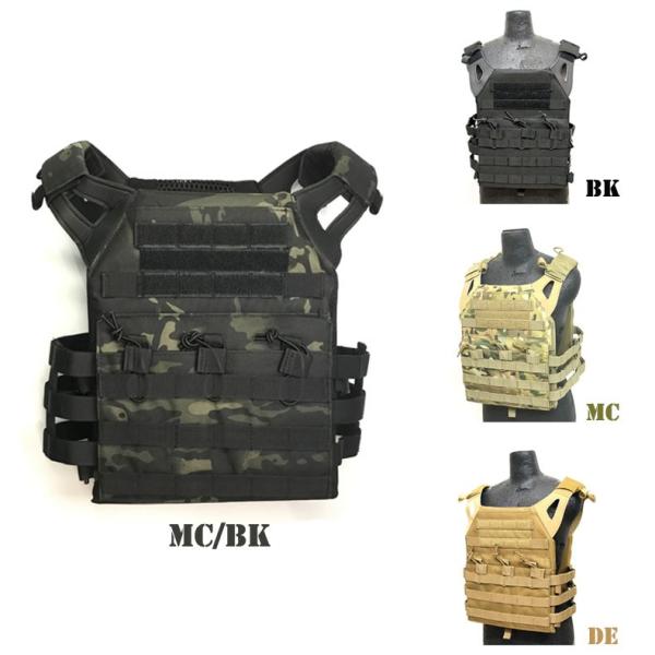 JPC ジャンパープレートキャリア タイプ ベスト BK DE MC MC/BK サバゲ 装備