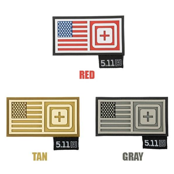 5.11 モラル ベルクロ　PVC　パッチ " Short Stack Patch" メール便可