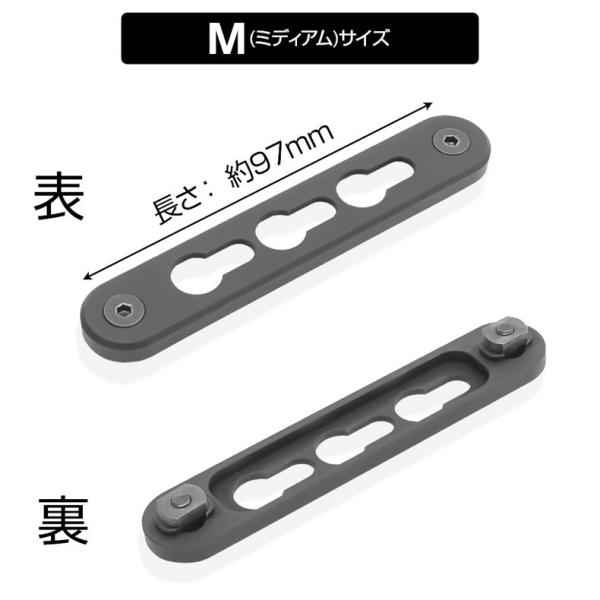 ライラクス laylax NITRO.Vo M-LOK変換Keymodアダプター M ミディアム 9...